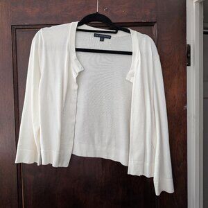 Brooks Brothers White Cardigan or Shrug Size XL